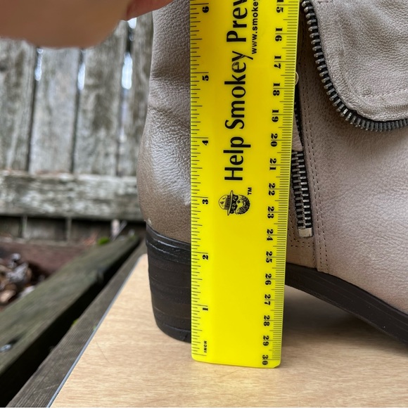 Miz Mooz Swish Leather Ankle Boots In Pebble Sz 40(9-9.5) - Picture 13 of 16